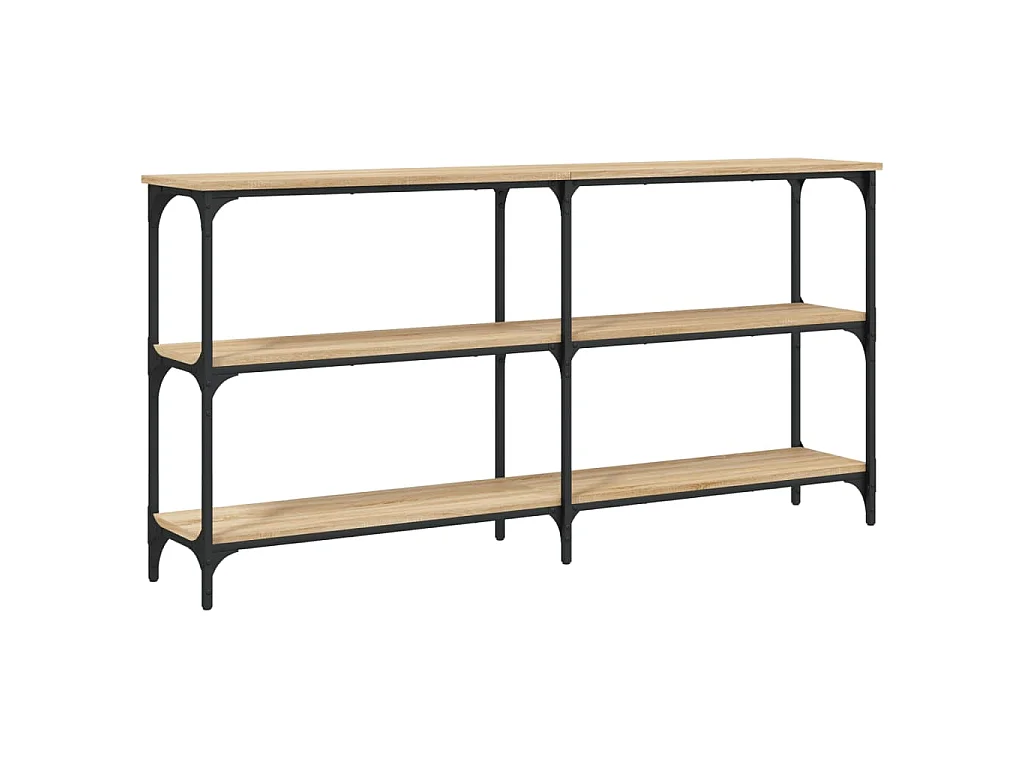 Konsolentisch Sonoma-Eiche 150x29x75 cm Holzwerkstoff