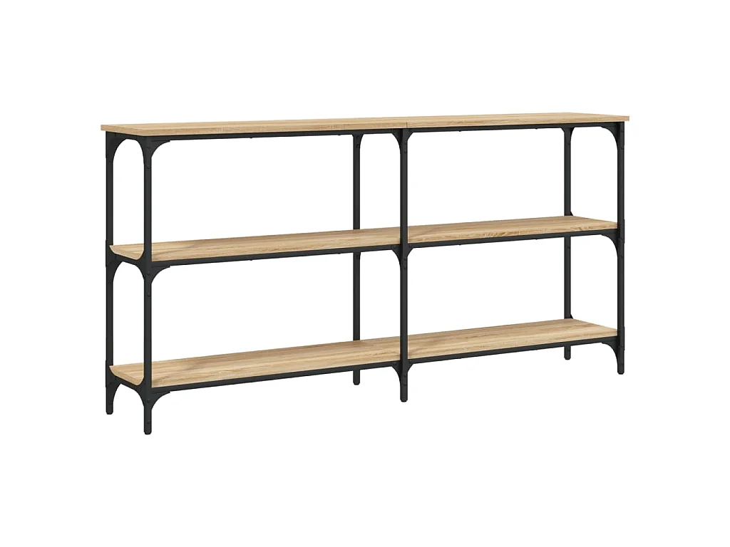 Konsolentisch Sonoma-Eiche 150x29x75 cm Holzwerkstoff