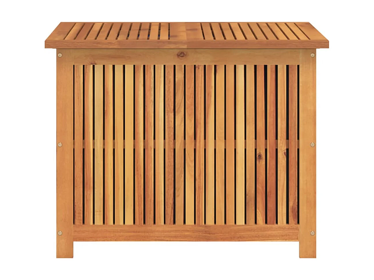 Gartenbox 75x75x58 cm Massivholz Akazie