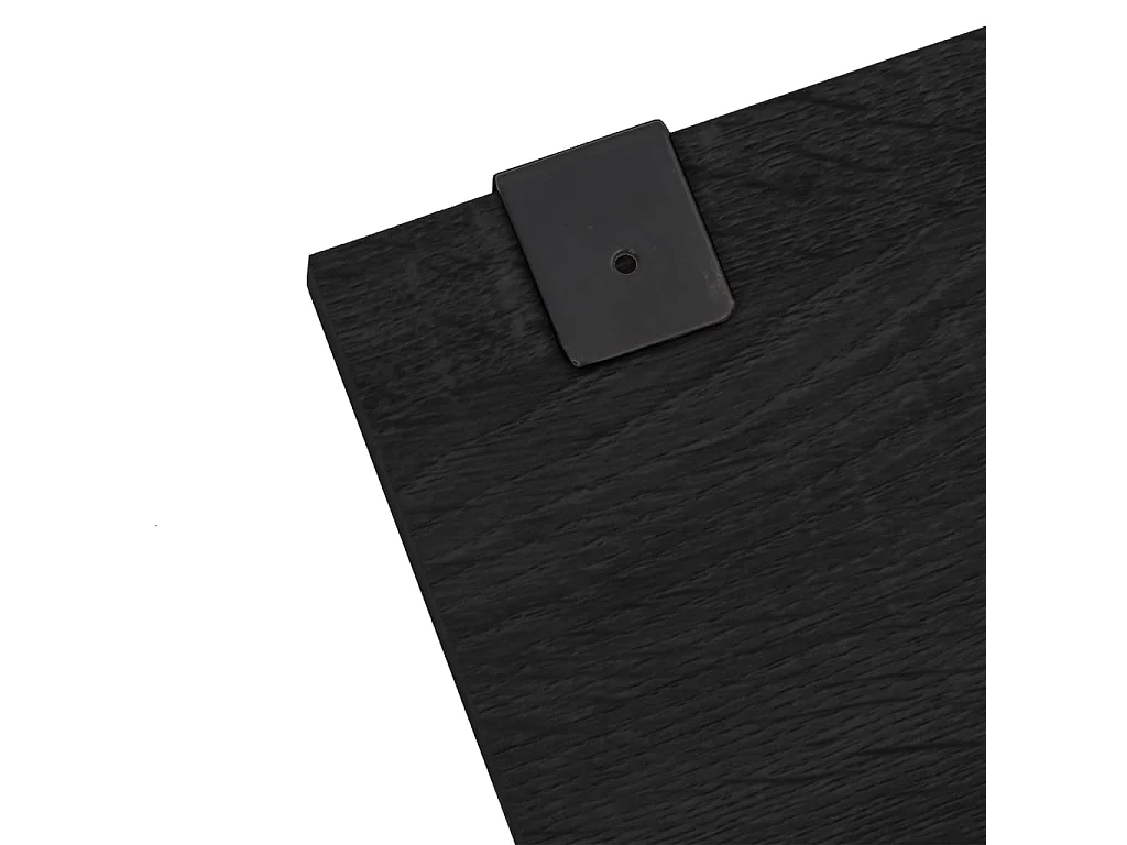 Ensemble de meubles salle de bain 7 pcs noir bois d'ingénierie