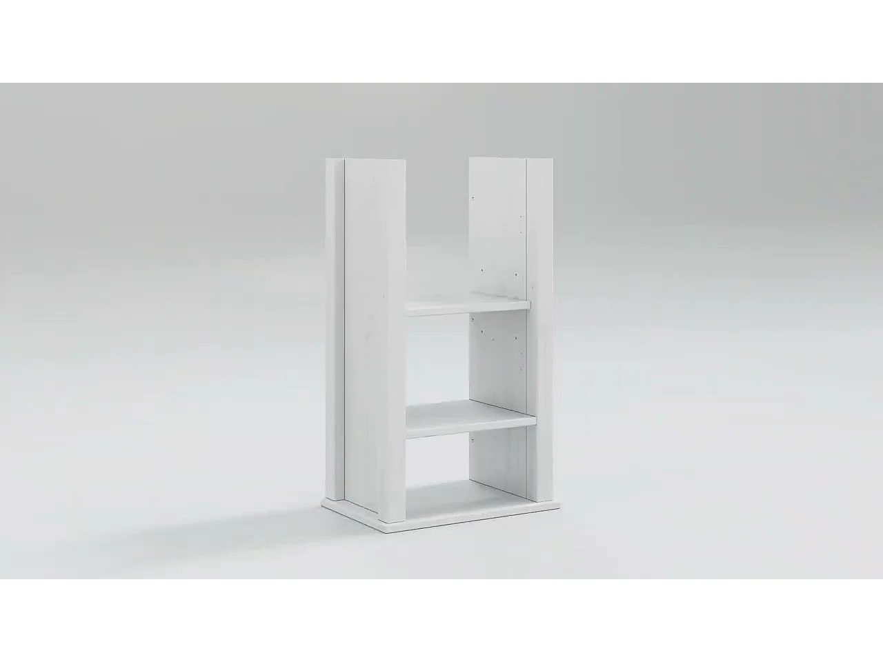 Bad-Wandschrank BERG Weiß 40x27x71,5 cm Massivholz Kiefer