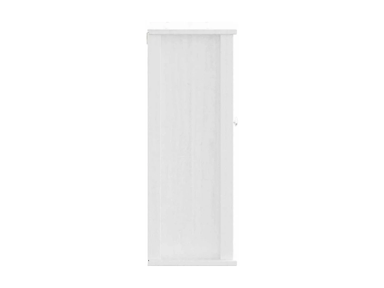 Bad-Wandschrank BERG Weiß 40x27x71,5 cm Massivholz Kiefer