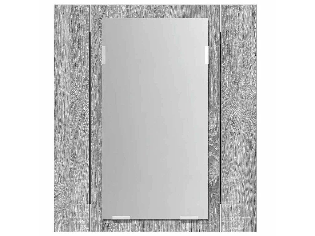 Mobile da Bagno Grigio Sonoma 40x12x45cm in Legno Multistrato