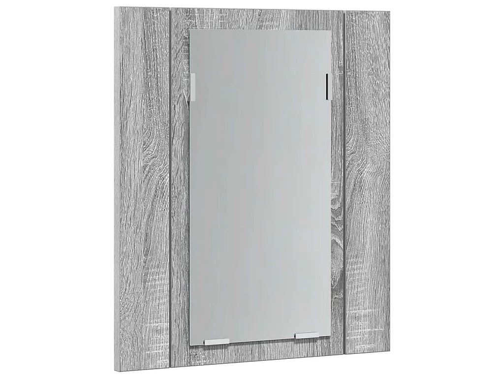 Mobile da Bagno Grigio Sonoma 40x12x45cm in Legno Multistrato