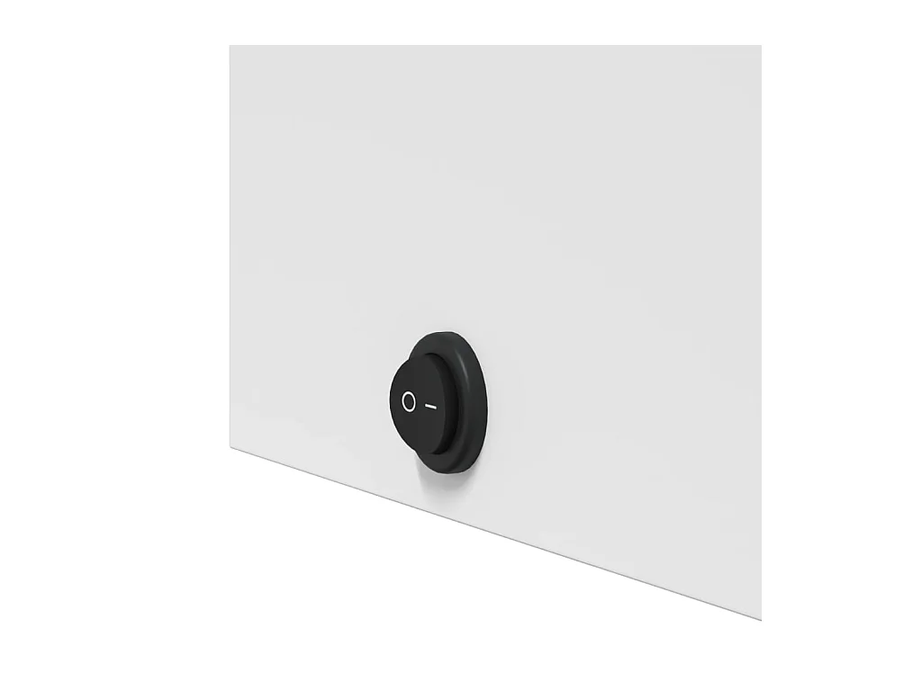 Badkamerkast met spiegel en LED 45x13x52 cm wit