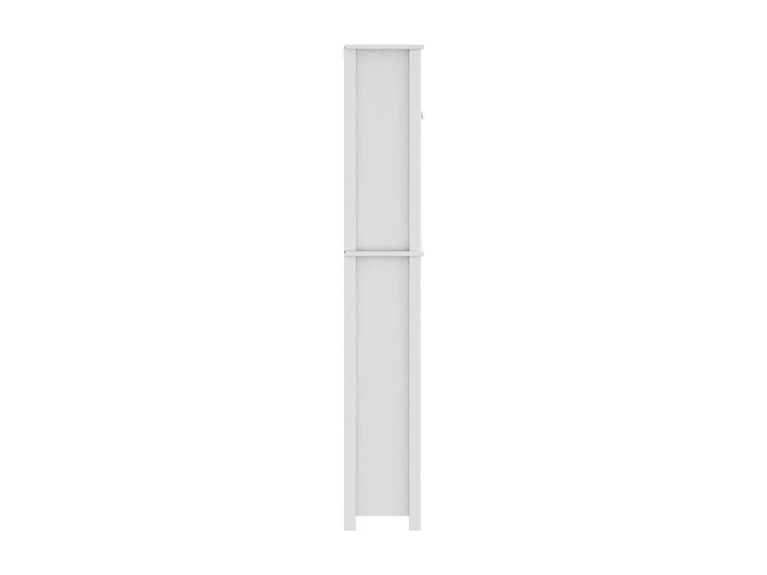 Armoire pour machine à laver BERG blanc bois massif