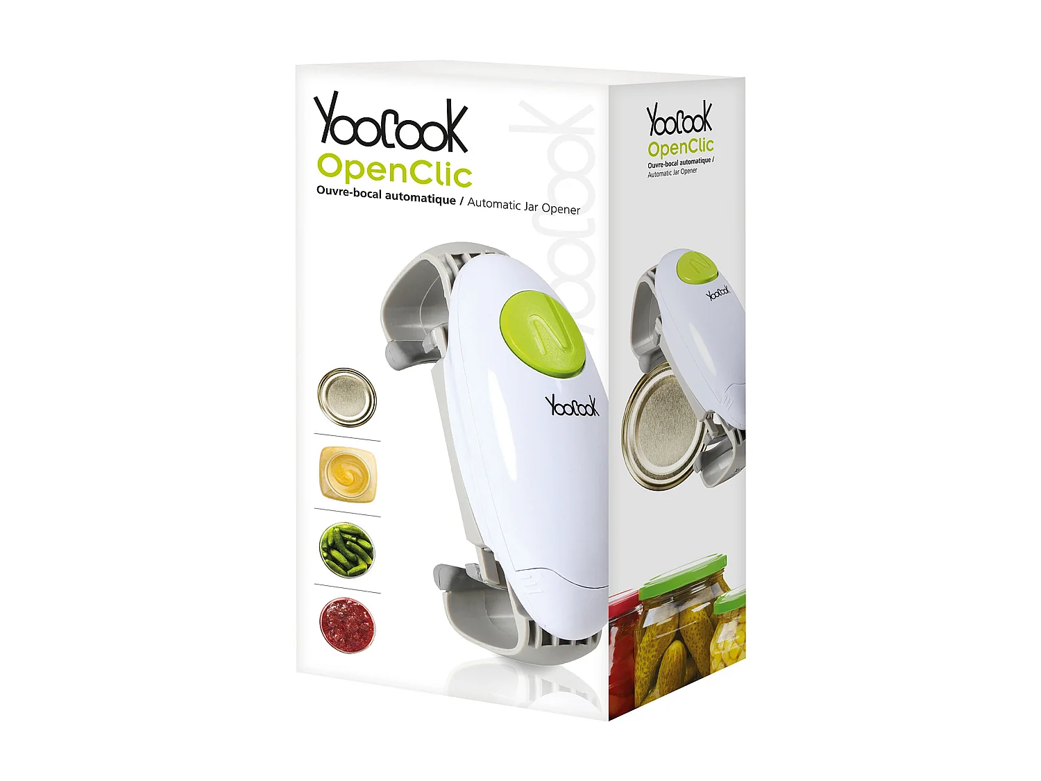 Yoocook Ouvre bocal électrique - yc19p002