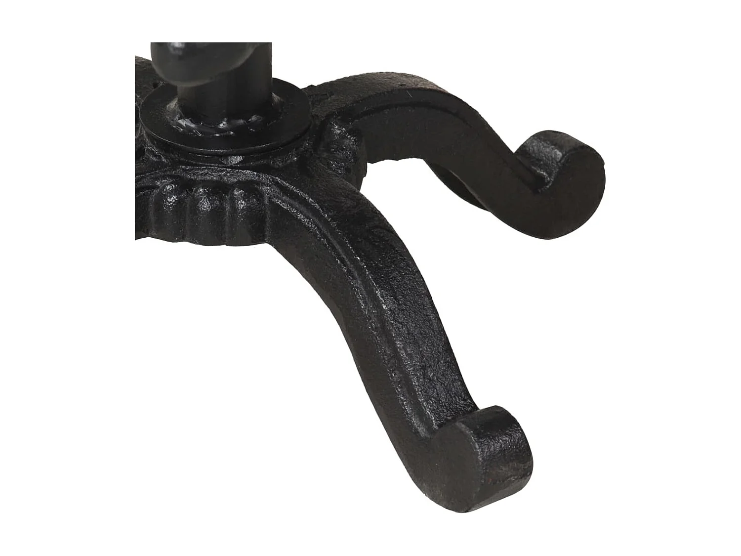 Barhocker Schwarz Gusseisen