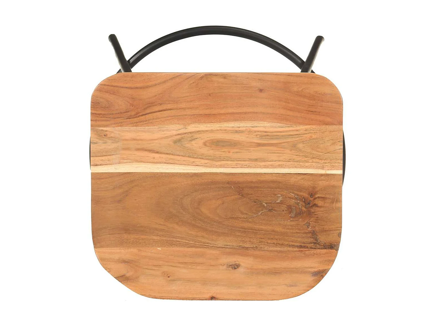 Barhocker 2 Stk. Massivholz Akazie