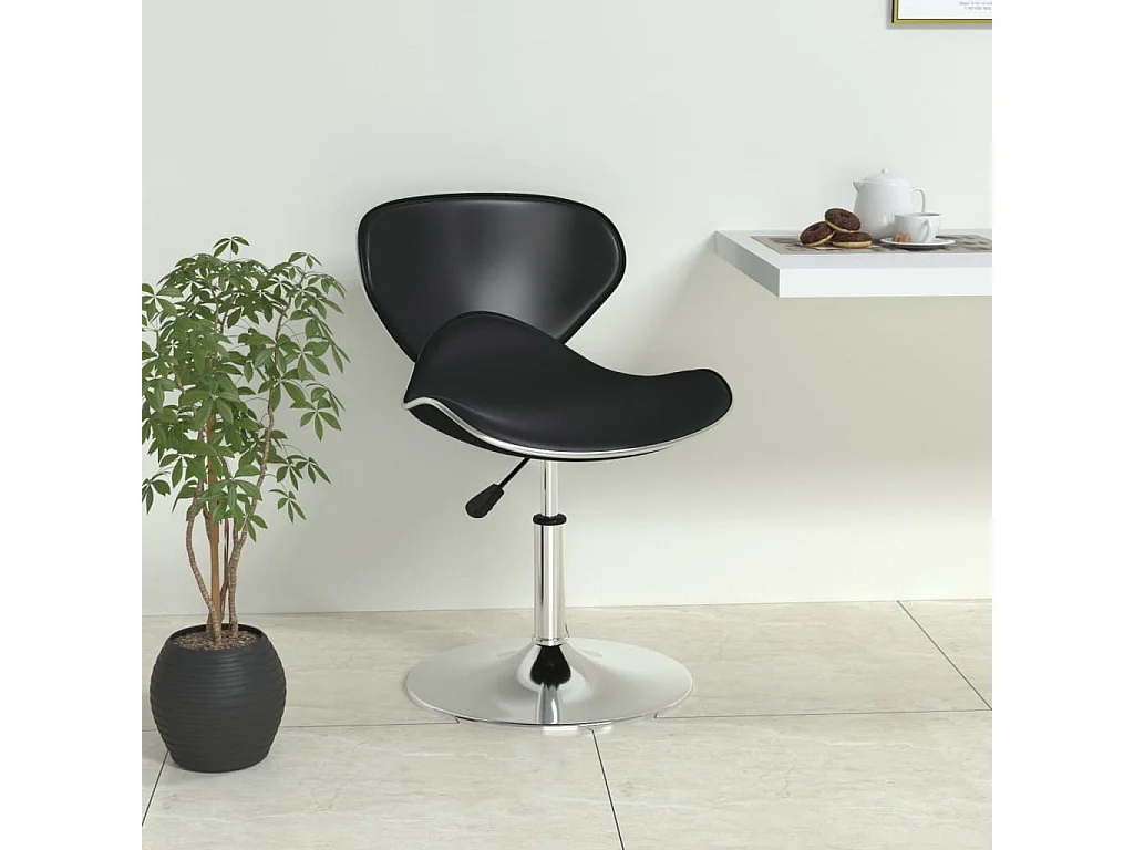 Tabouret de bar Noir Similicuir