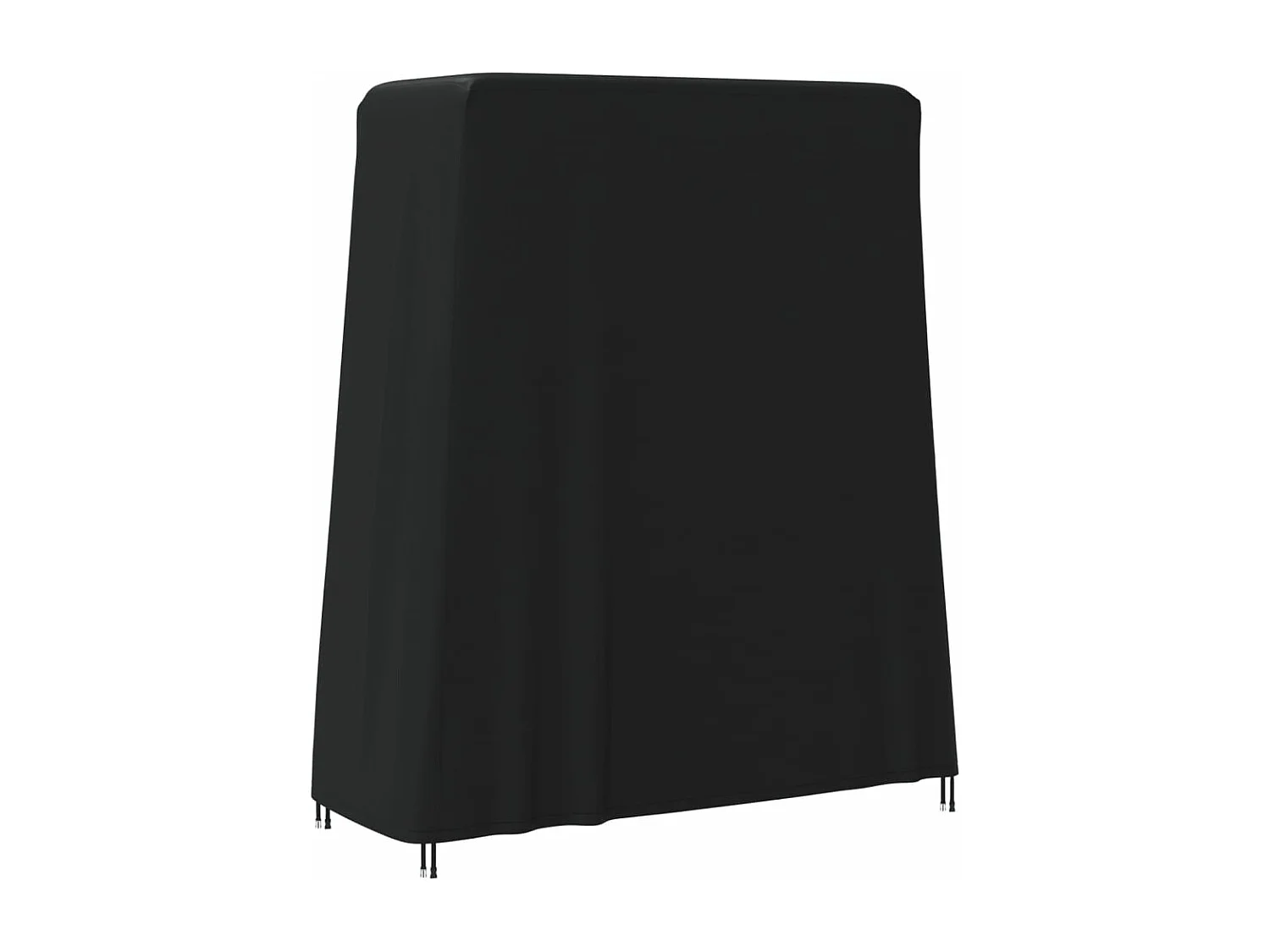 Copertura per Tavolo da Ping Pong Nera 165x70x185cm 420D Oxford