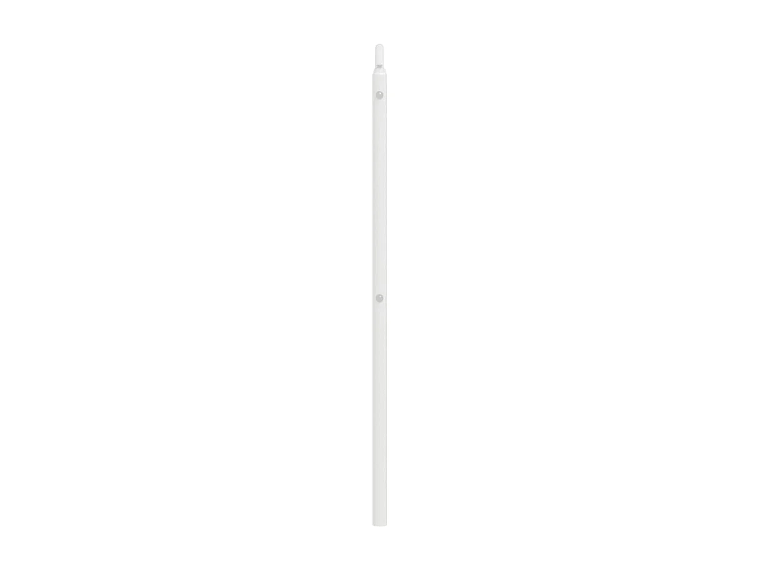 Vervangend hoofdbord 120 cm metaal wit
