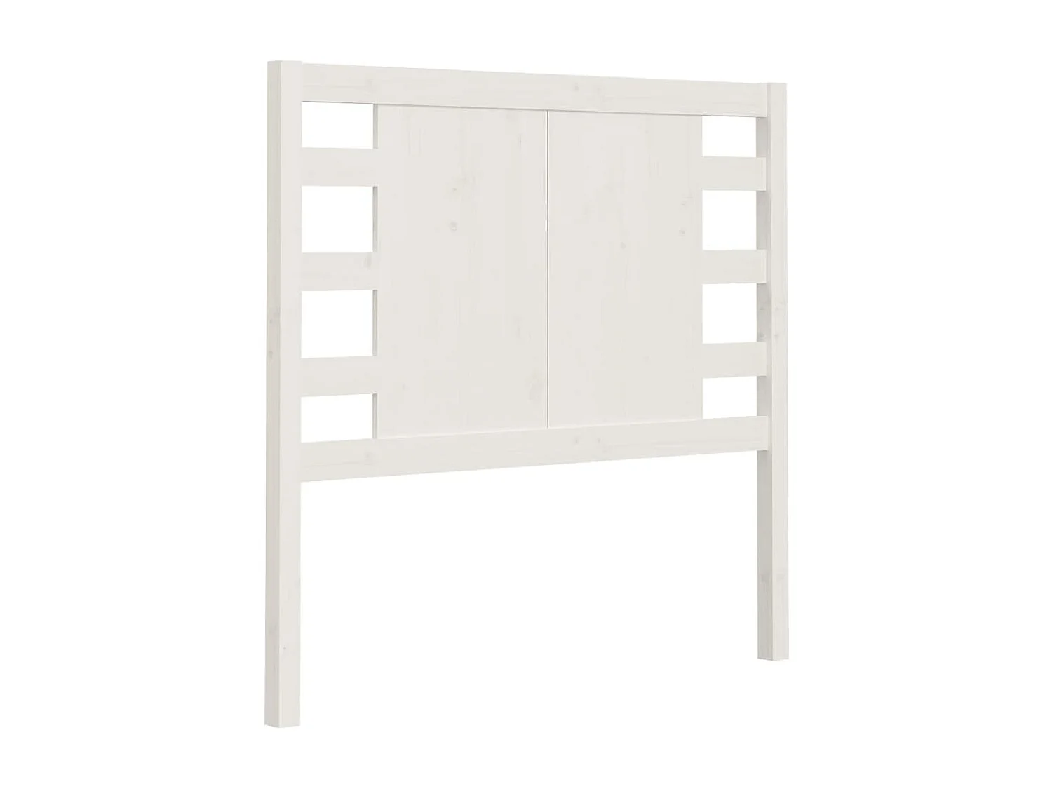 Tête de lit Blanc 81x4x100 cm Bois massif de pin