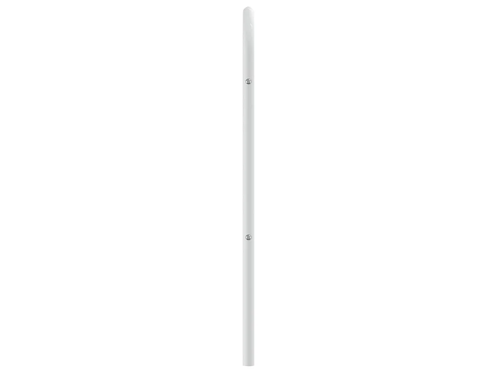 Tête de lit de remplacement métal blanc 80 cm
