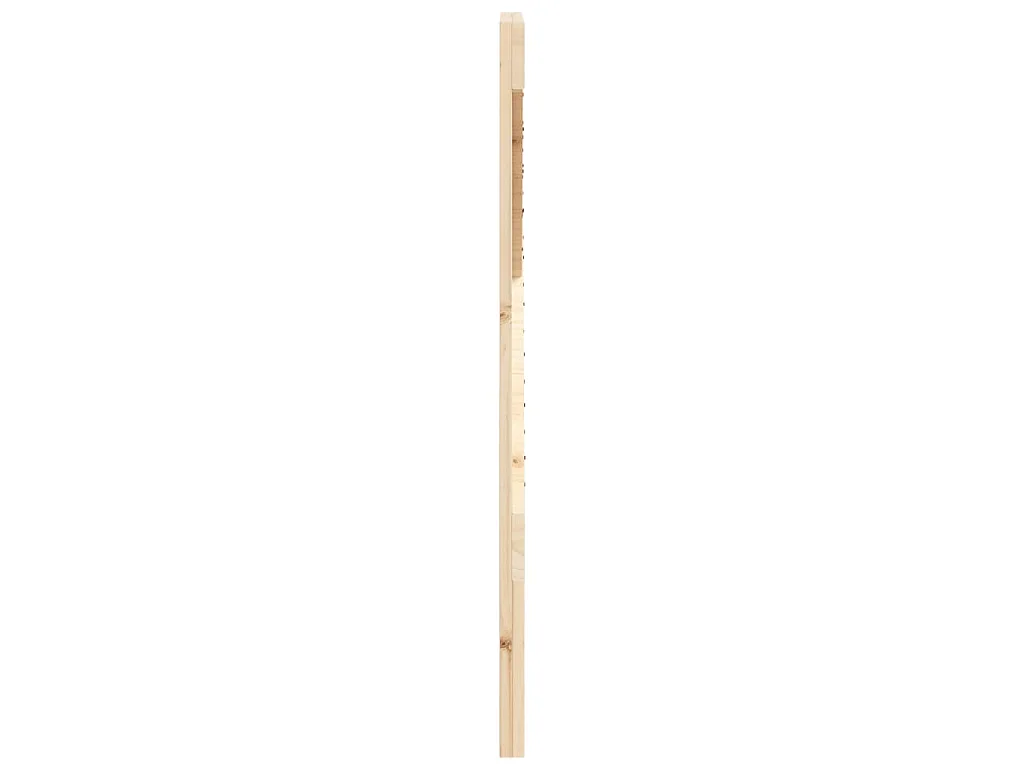 Tête de lit 80x104 cm bois massif de pin