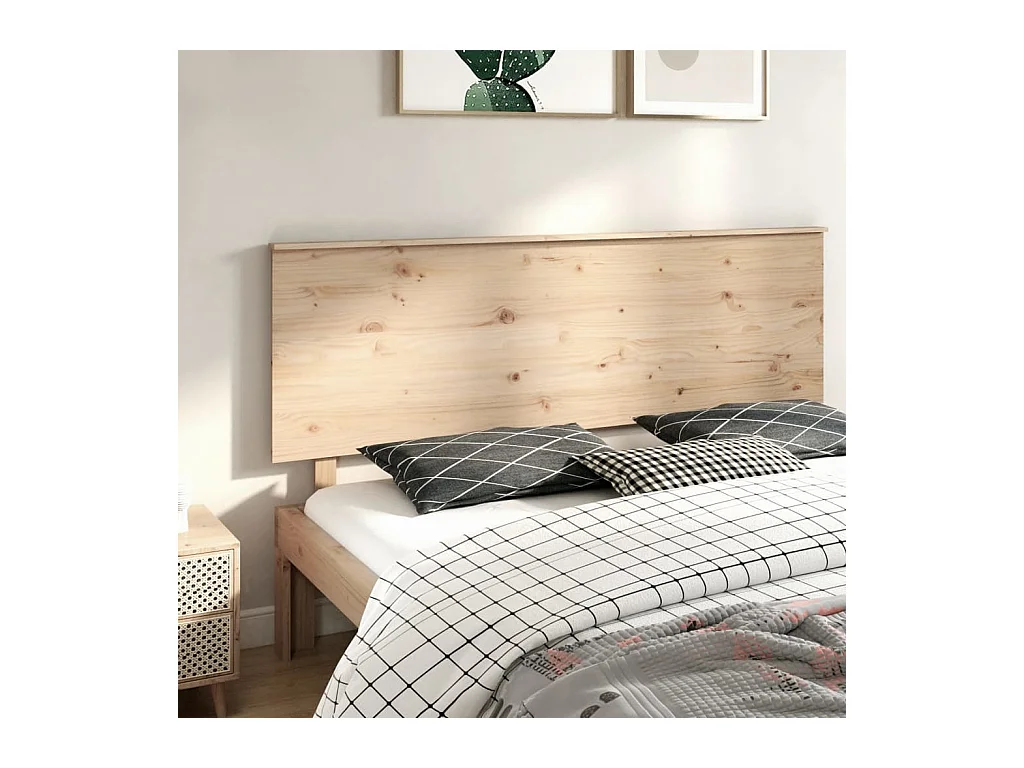Tête de lit 184x6x82,5 cm Bois massif de pin
