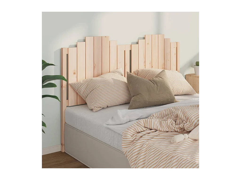 Tête de lit 166x4x110 cm Bois massif de pin