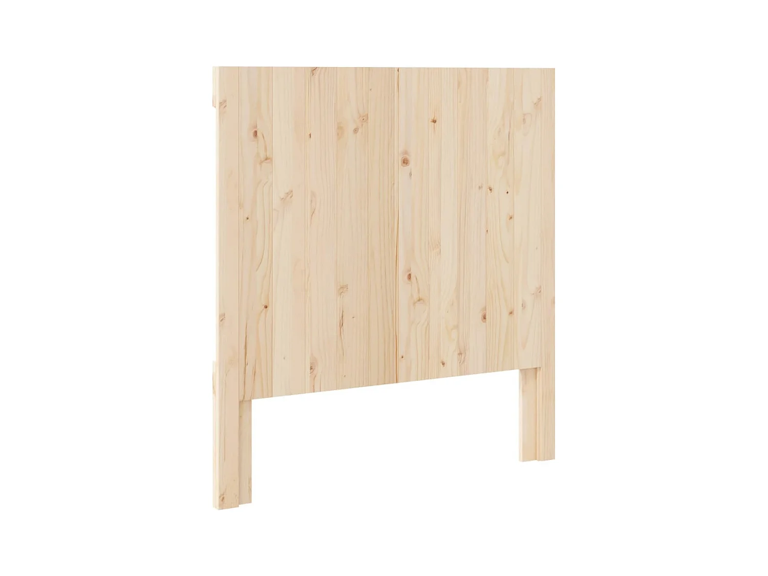 Kopfteil 100x104 cm Massivholz Kiefer