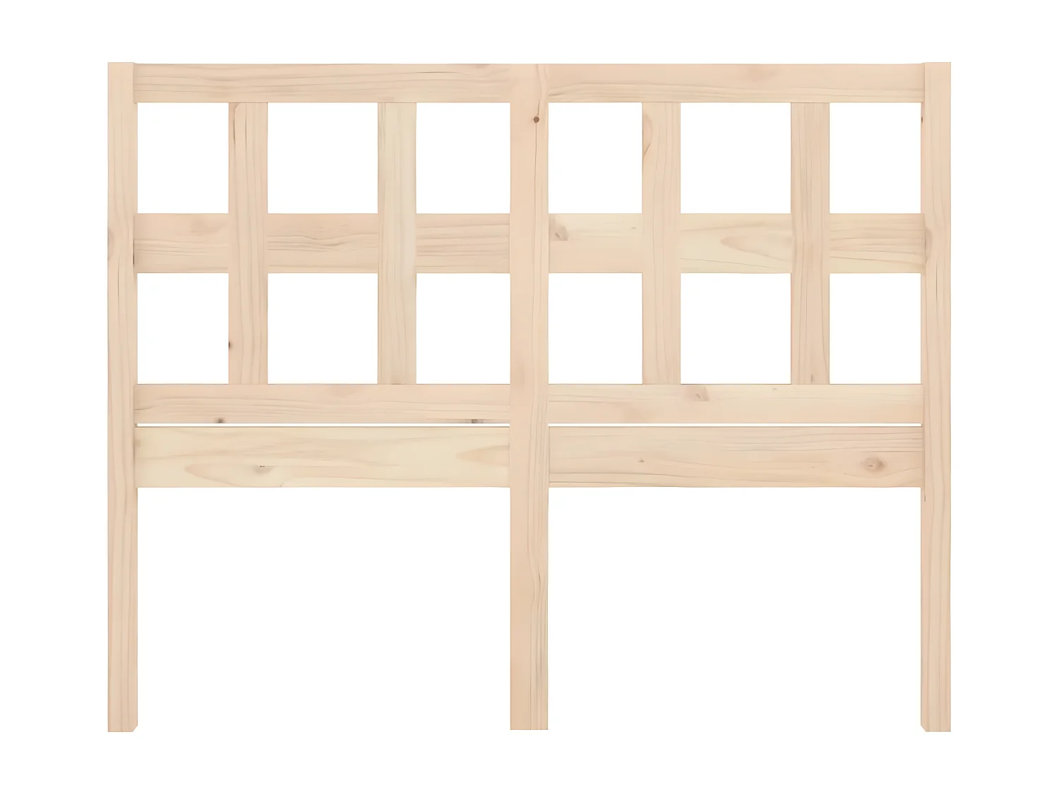 Tête de lit 140,5x4x100 cm Bois massif de pin