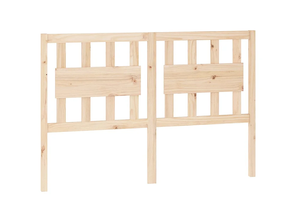 Hoofdbord 140,5x4x100 cm massief grenenhout