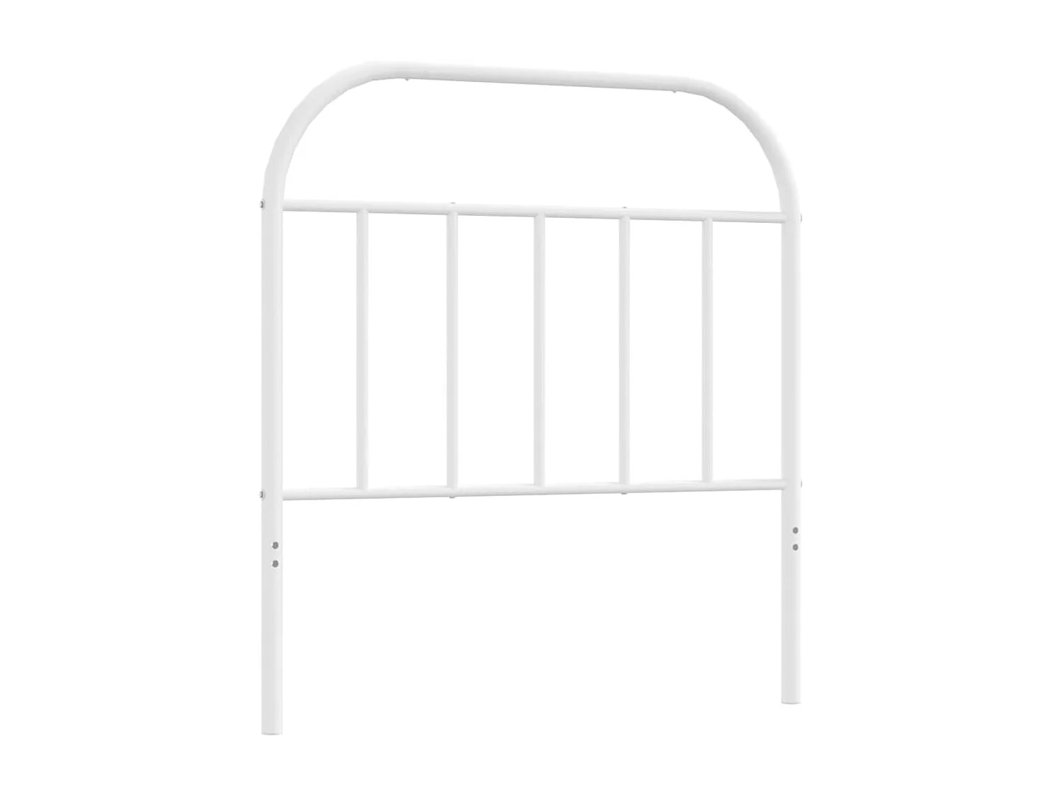 Kopfteil Metall Weiß 80 cm