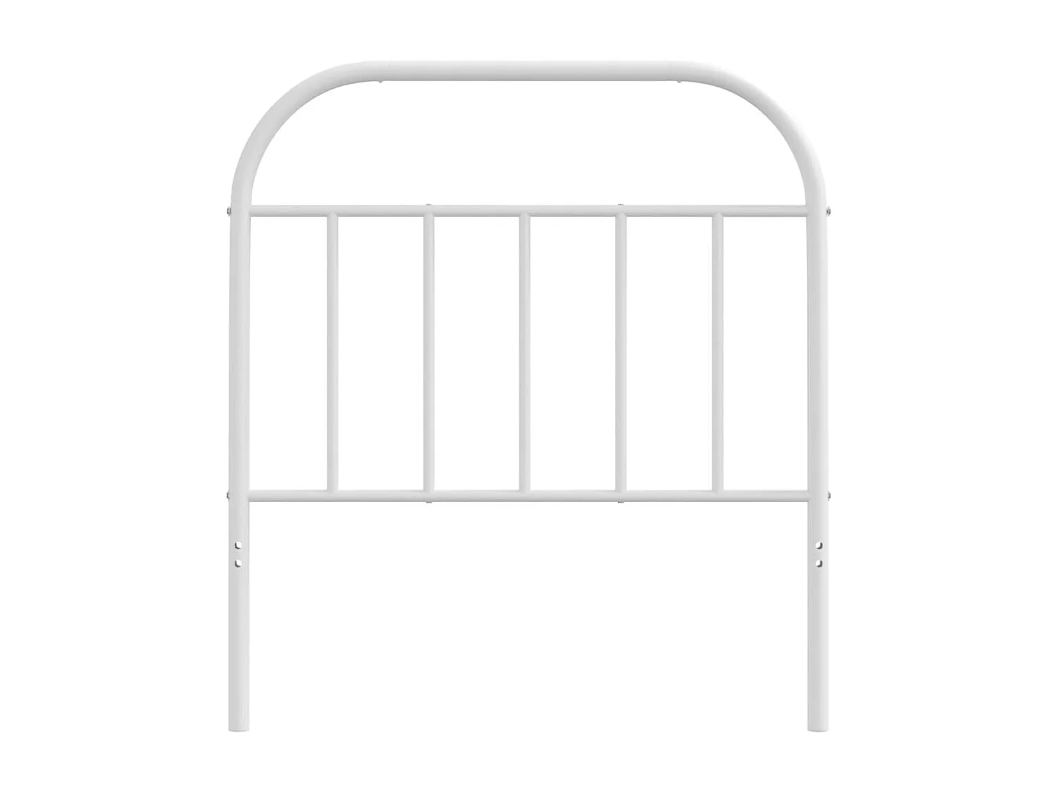 Kopfteil Metall Weiß 80 cm