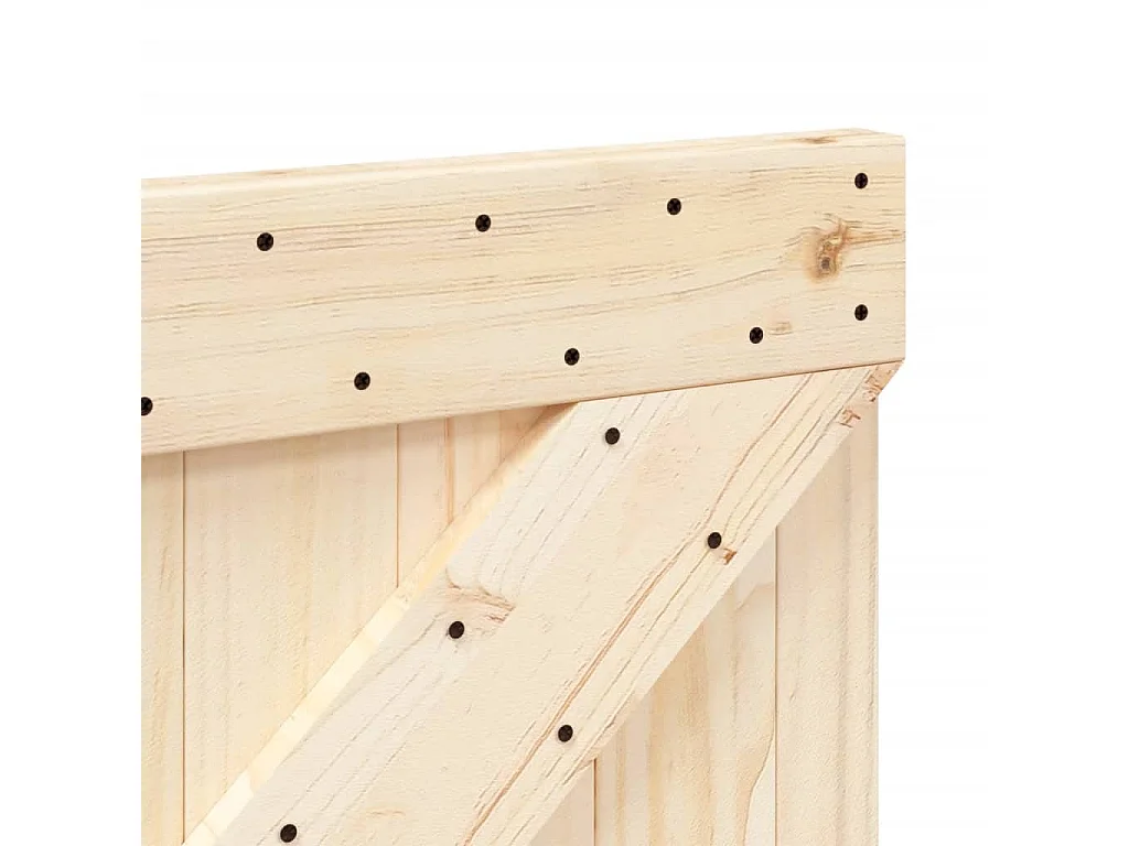 Tête de lit 160x104 cm bois massif de pin