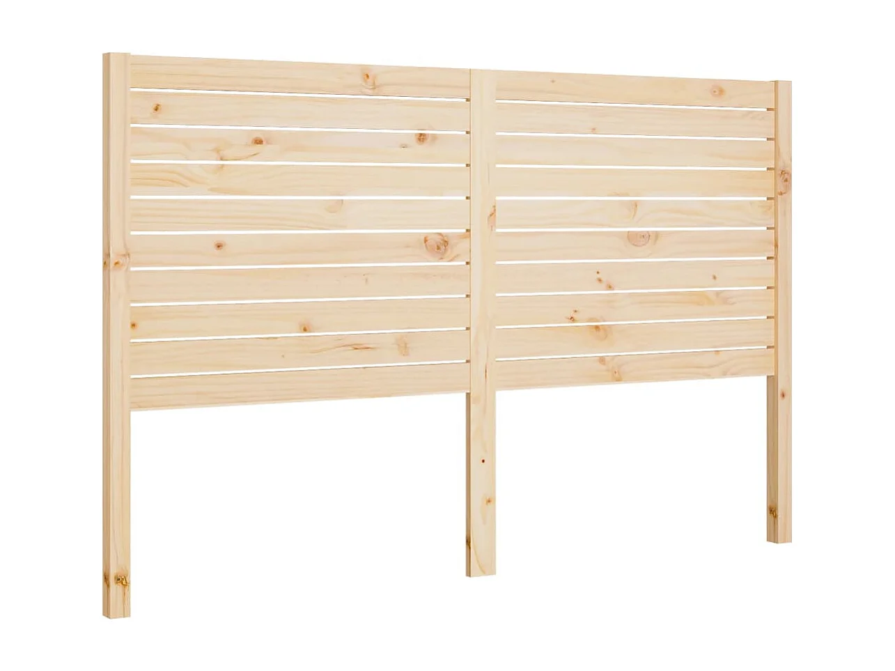 Tête de lit 186x4x100 cm Bois massif de pin