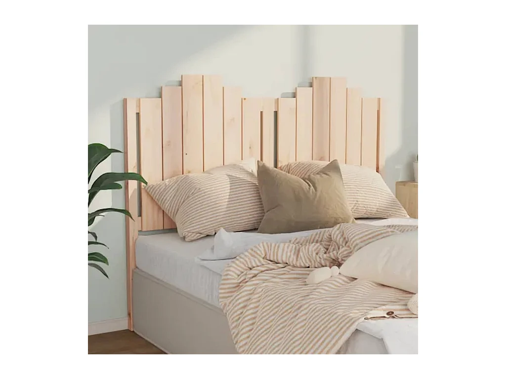 Tête de lit 141x4x110 cm Bois massif de pin