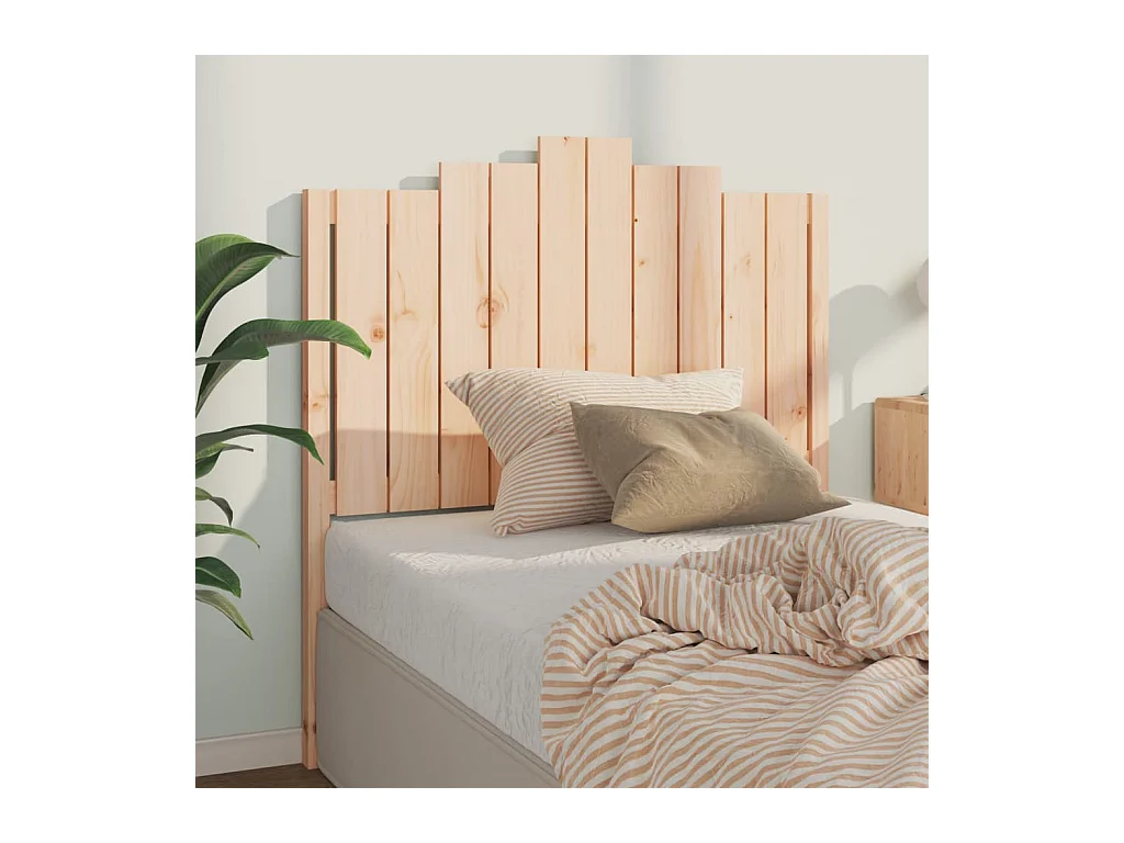 Tête de lit 106x4x110 cm Bois massif de pin