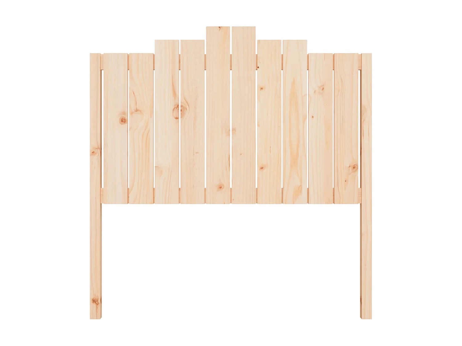 Cabeceira de cama 106x4x110 cm pinho maciço