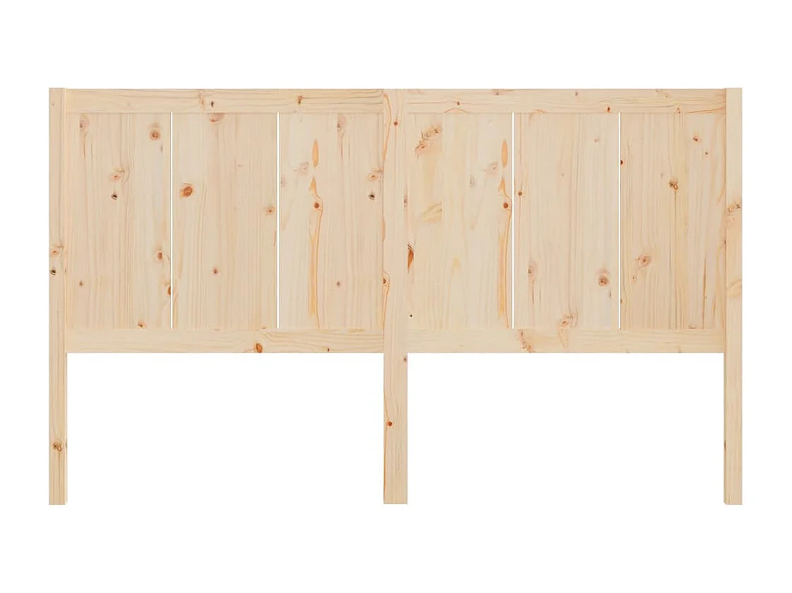Kopfteil 185,5x4x100 cm Massivholz Kiefer