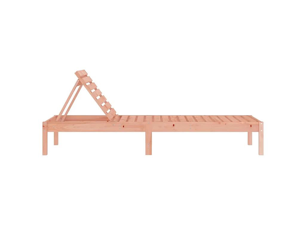 Chaise longue 199,5x60x74 cm bois massif de douglas