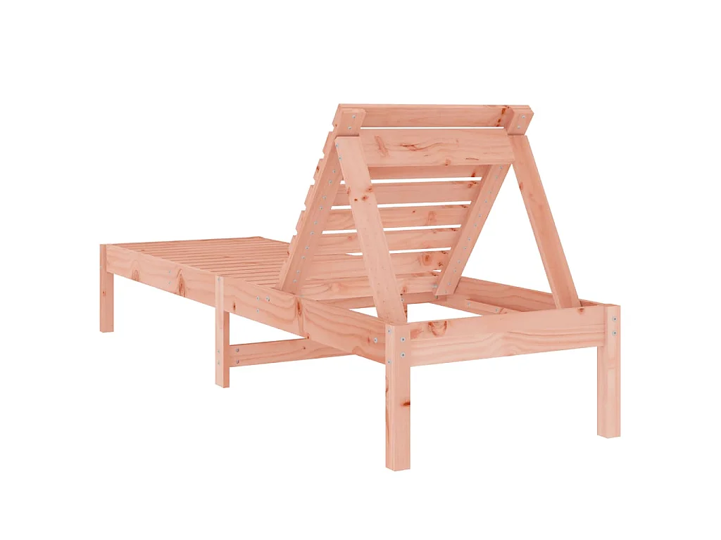 Chaise longue 199,5x60x74 cm bois massif de douglas