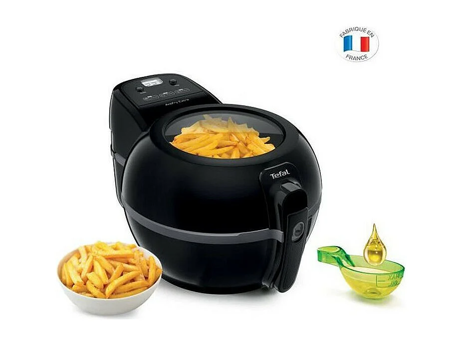 TEFAL FZ722815 Actifry Extra, Friteuse sans huile 1,2 kg, Pale de brassage automatique, Sans odeur, Familiale, Fabriquee en Fran