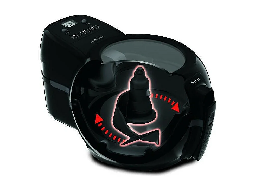 TEFAL FZ722815 Actifry Extra, Friteuse sans huile 1,2 kg, Pale de brassage automatique, Sans odeur, Familiale, Fabriquee en Fran