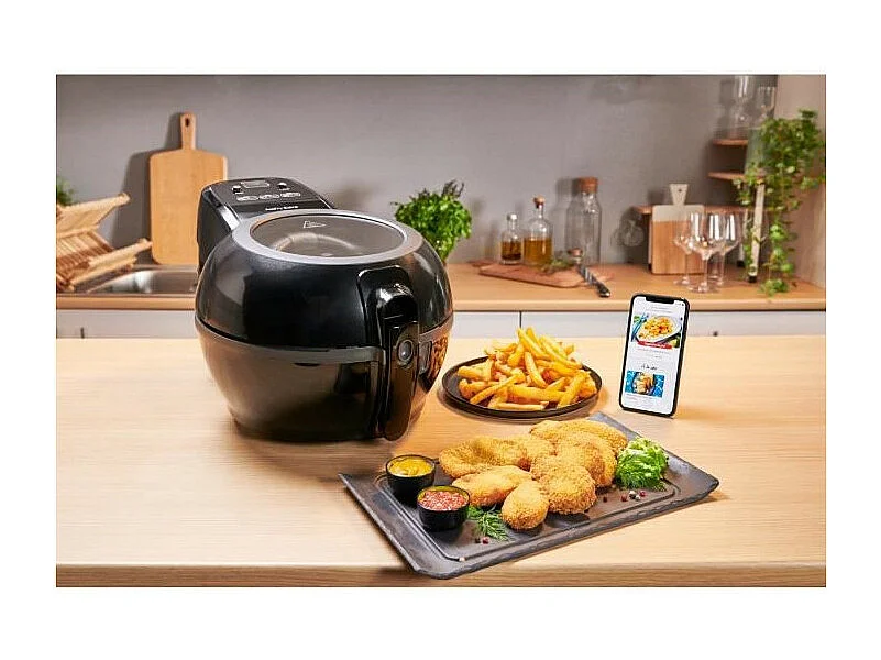TEFAL FZ722815 Actifry Extra, Friteuse sans huile 1,2 kg, Pale de brassage automatique, Sans odeur, Familiale, Fabriquee en Fran