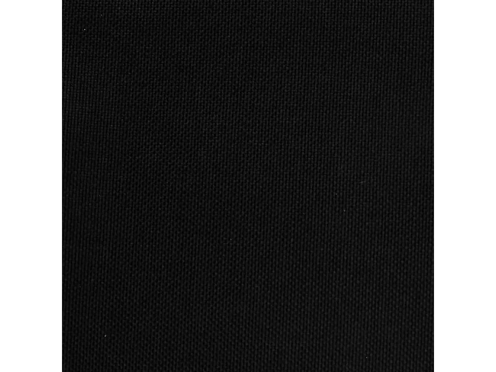 Poggiapiedi Nero 51x41x40 cm in Tessuto