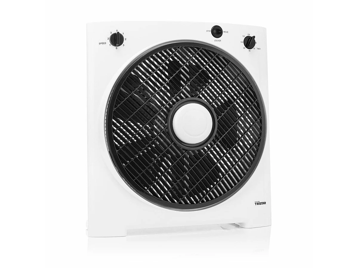 Ventilador de suelo Tristar 3 velocidades blanco Ø30 cm