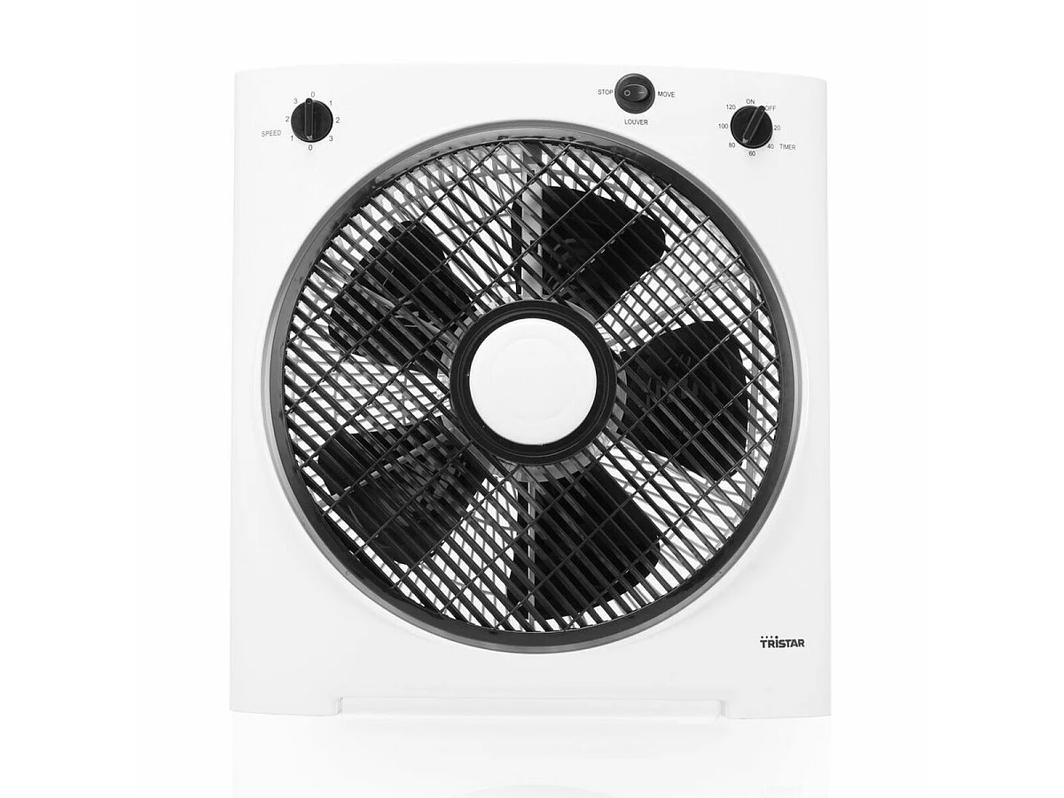 Ventilador de suelo Tristar 3 velocidades blanco Ø30 cm