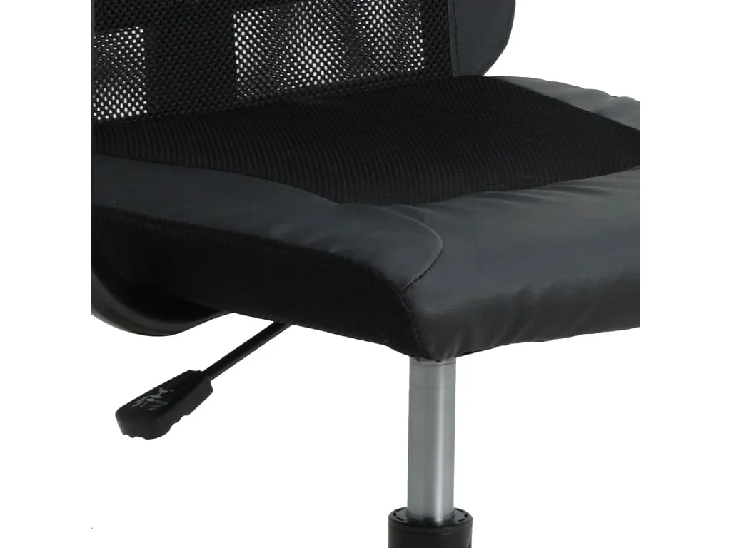 Chaise de bureau réglable en hauteur noir