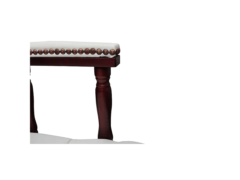 Chaise de bureau pivotante Blanc