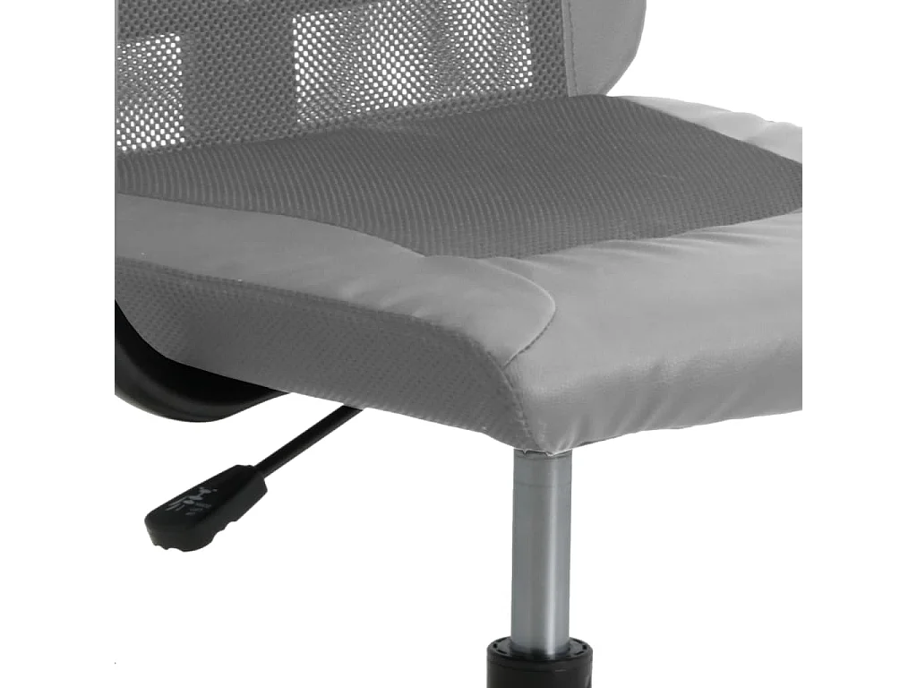 Chaise de bureau réglable en hauteur gris
