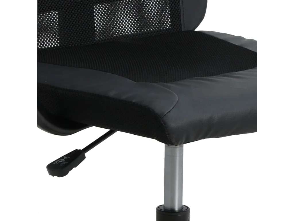 Chaise de bureau réglable en hauteur noir