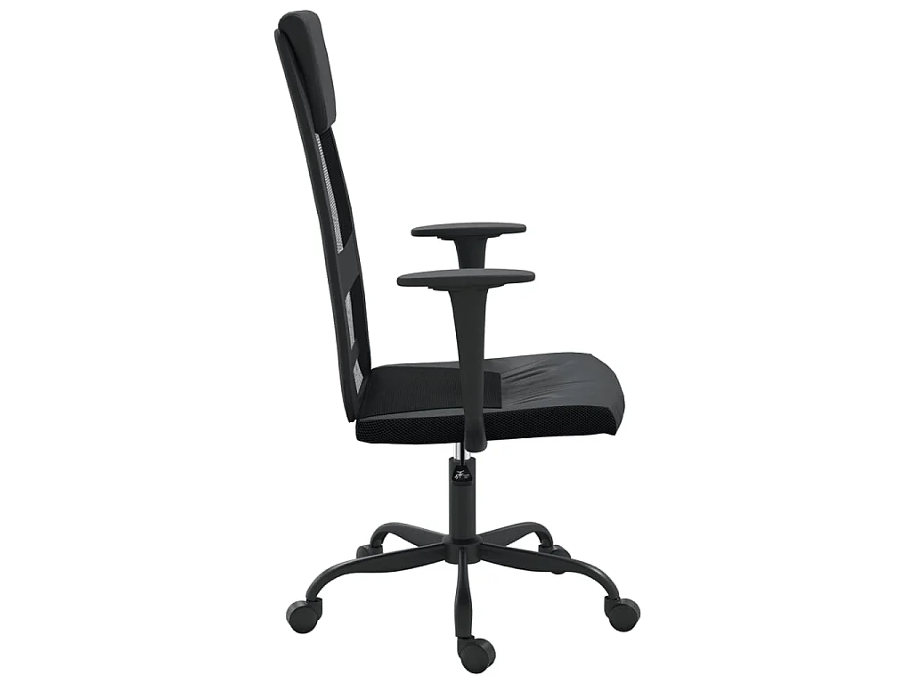 Chaise de bureau réglable en hauteur noir