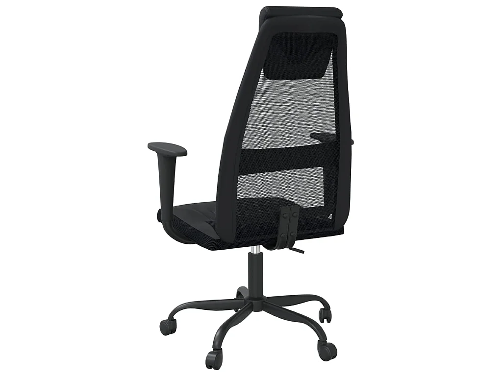 Chaise de bureau réglable en hauteur noir