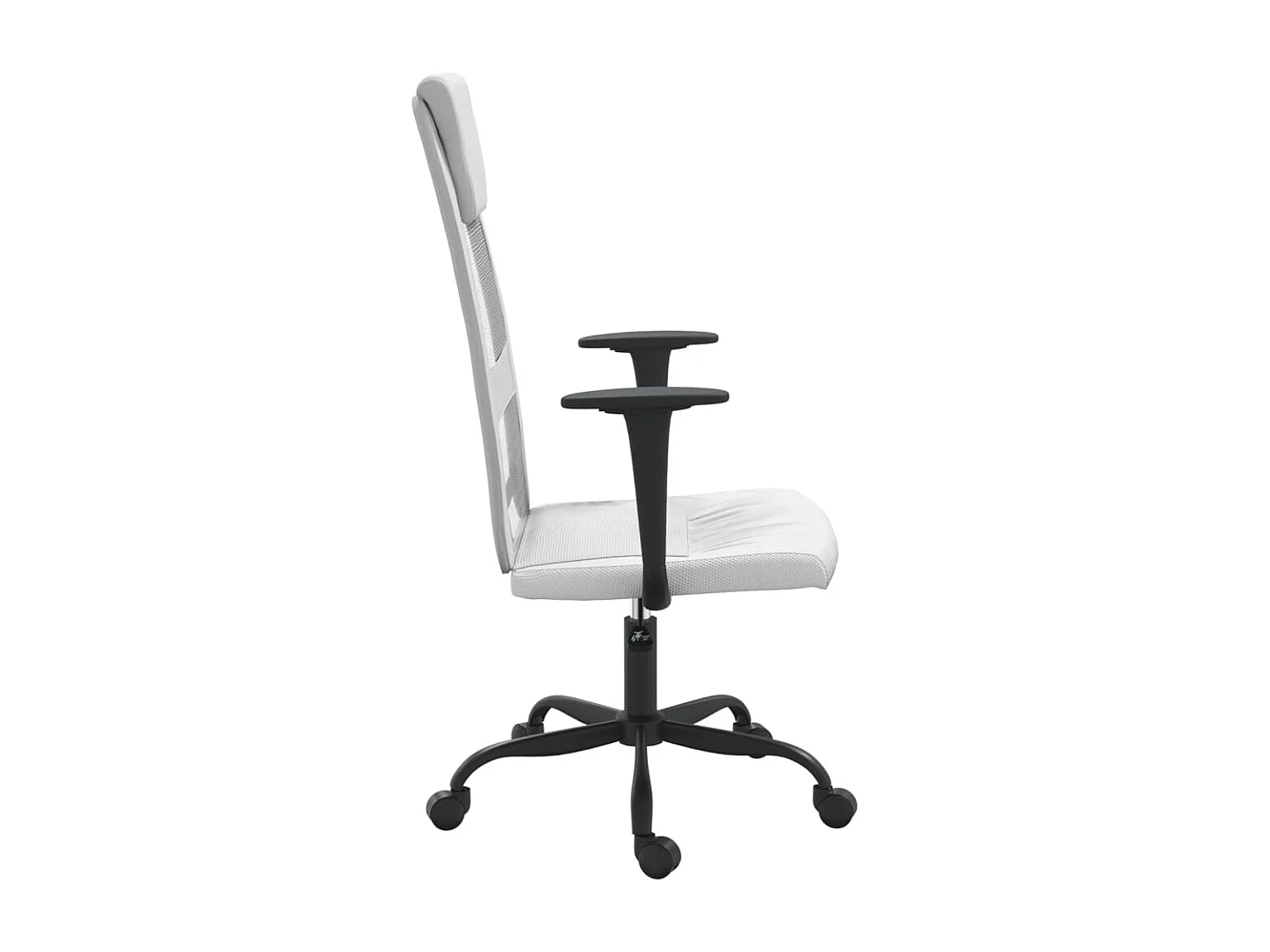 Chaise de bureau réglable en hauteur blanc