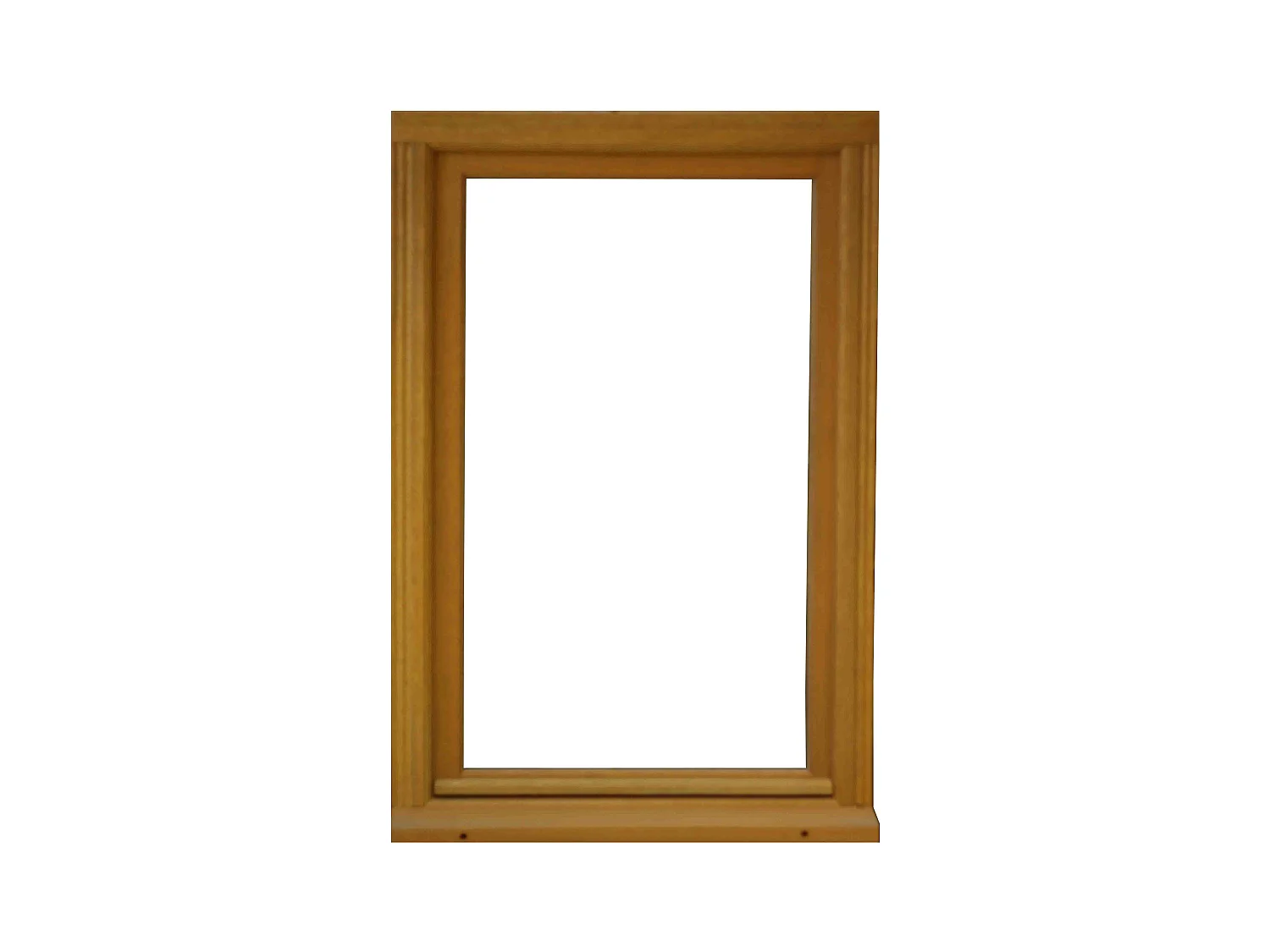 Fenetre Bois 1 Vantail H105 X L80 Tirant Gauche Cotes Tableau + Poignee (ref 010220f9) Gd Menuiseries