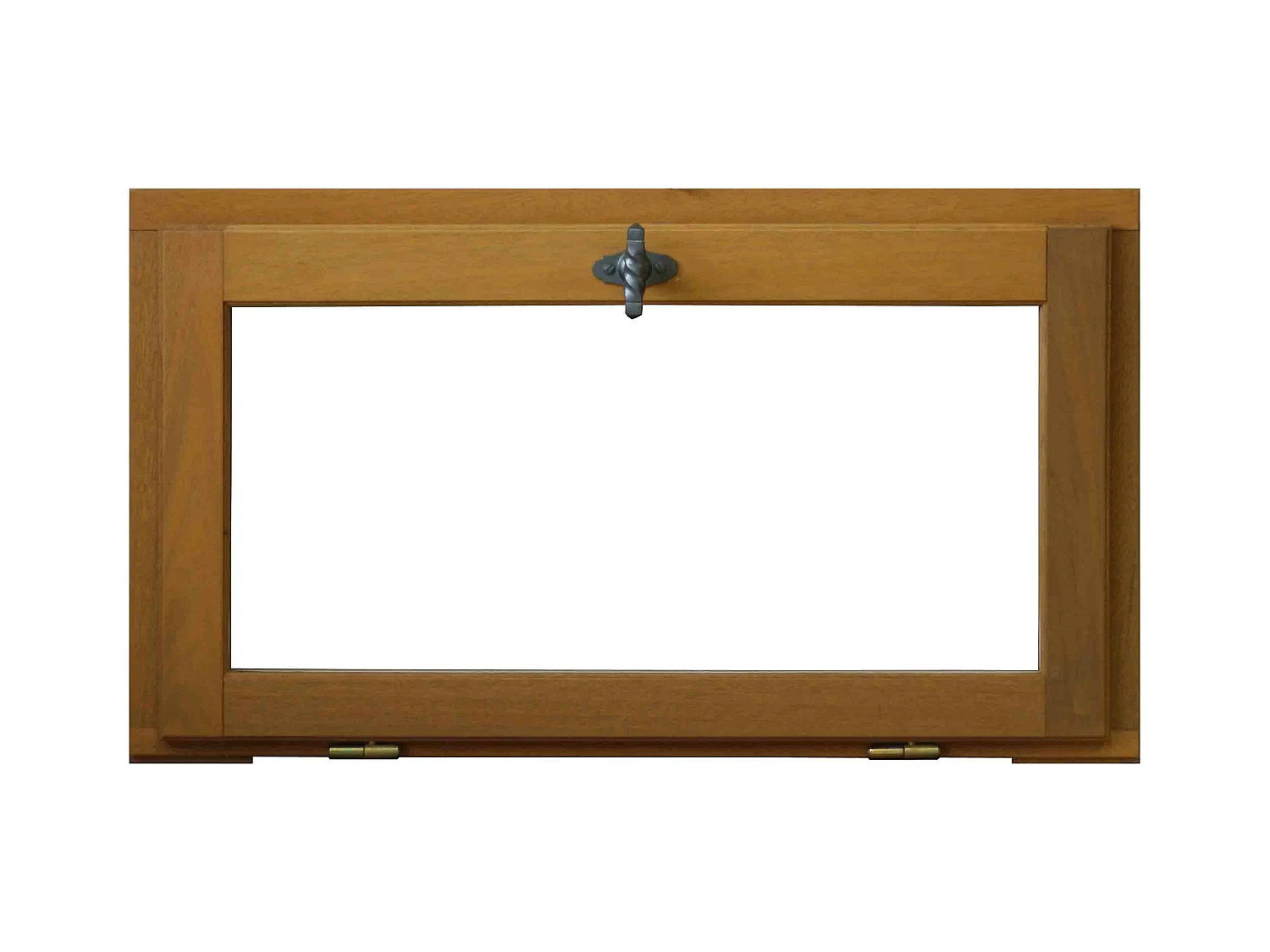 Châssis Abattant En Bois H45 X L60 Côtes Tableau + Poignée (ref 010220f9) Gd Menuiseries