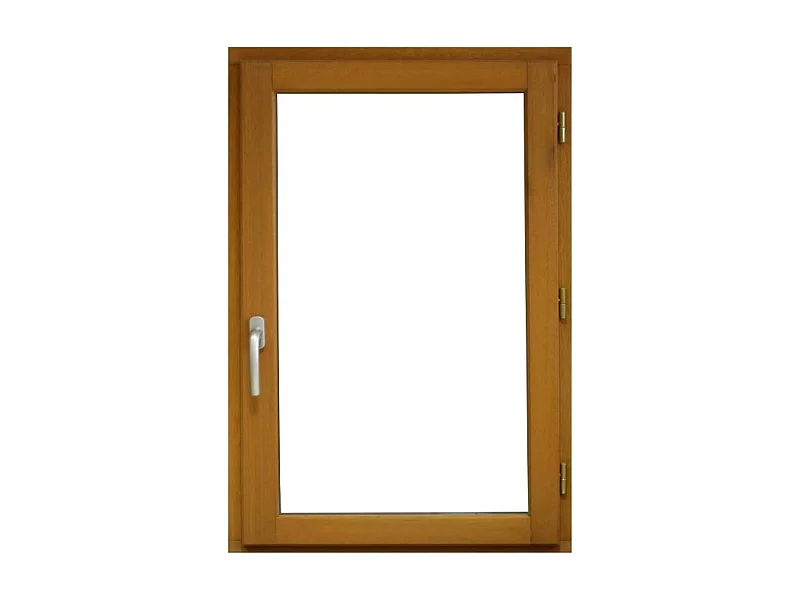 Fenetre Bois 1 Vantail H75 X L50 Tirant Droite Cotes Tableau + Poignee (ref 010220f9) Gd Menuiseries